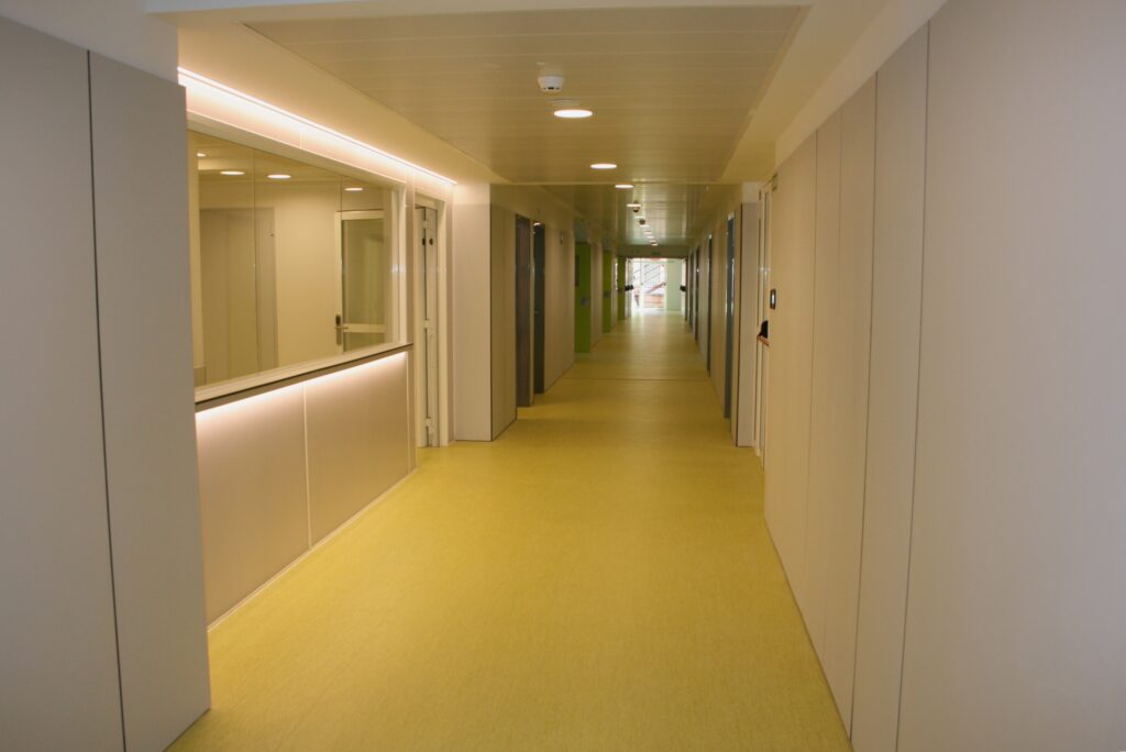 Unidad de psiquiatría, hospital Miguel Servet