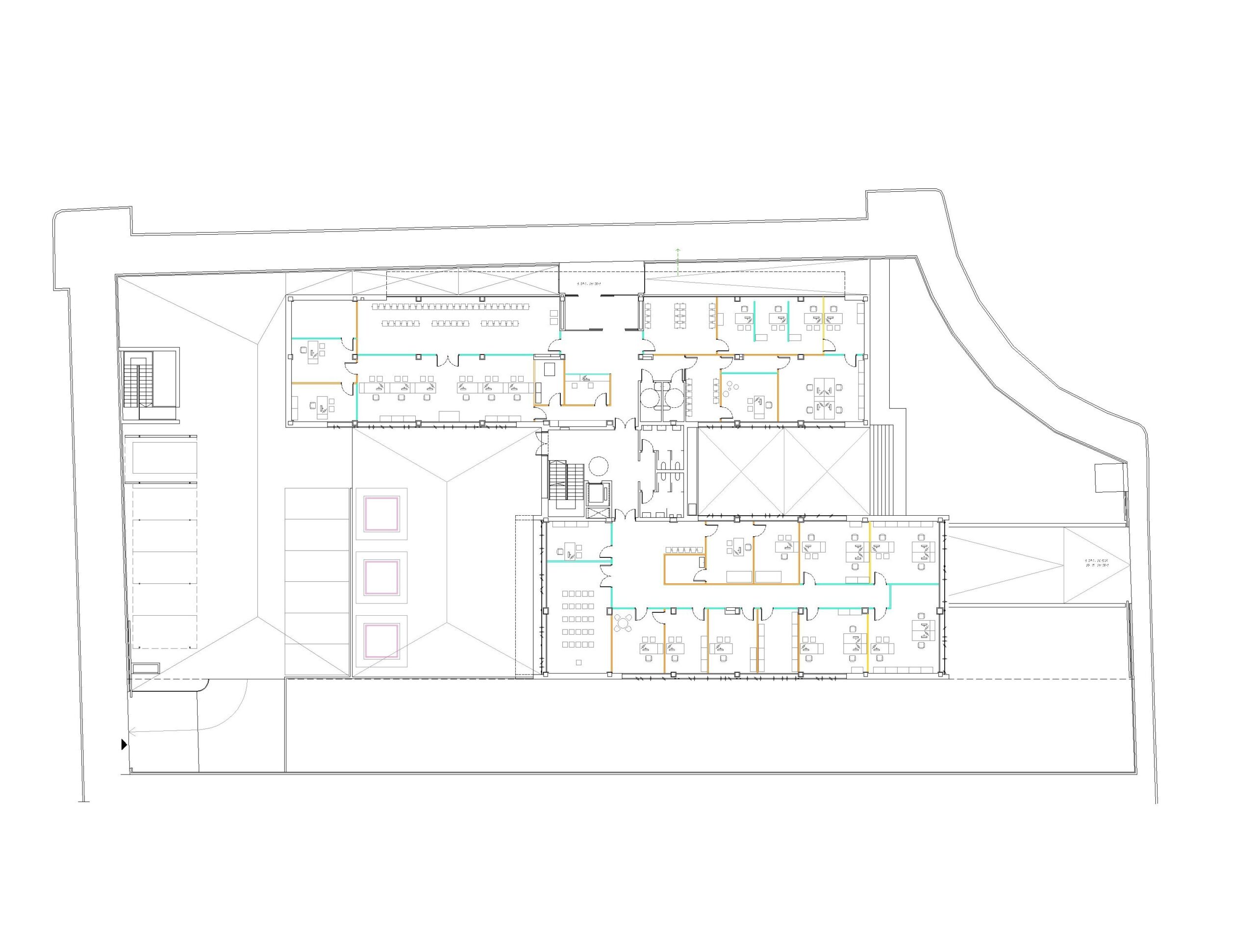 Planta de la comisaría