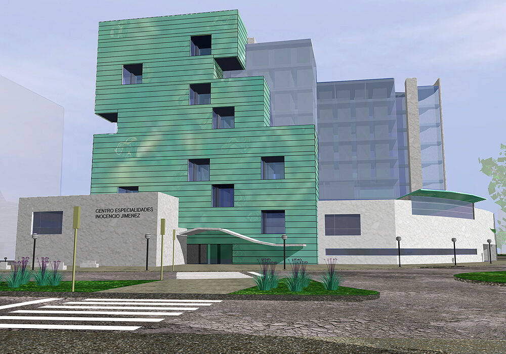 Proyecto de Centro de Especialidades en Delicias, Zaragoza