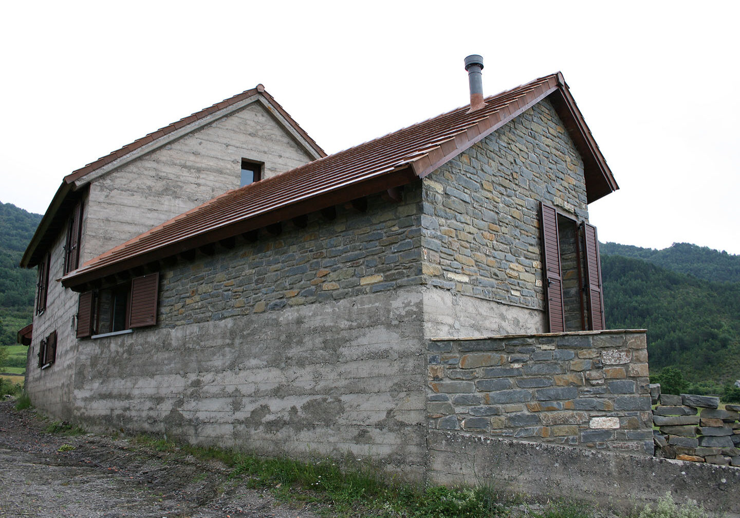 Borda en Hecho, Pirineos